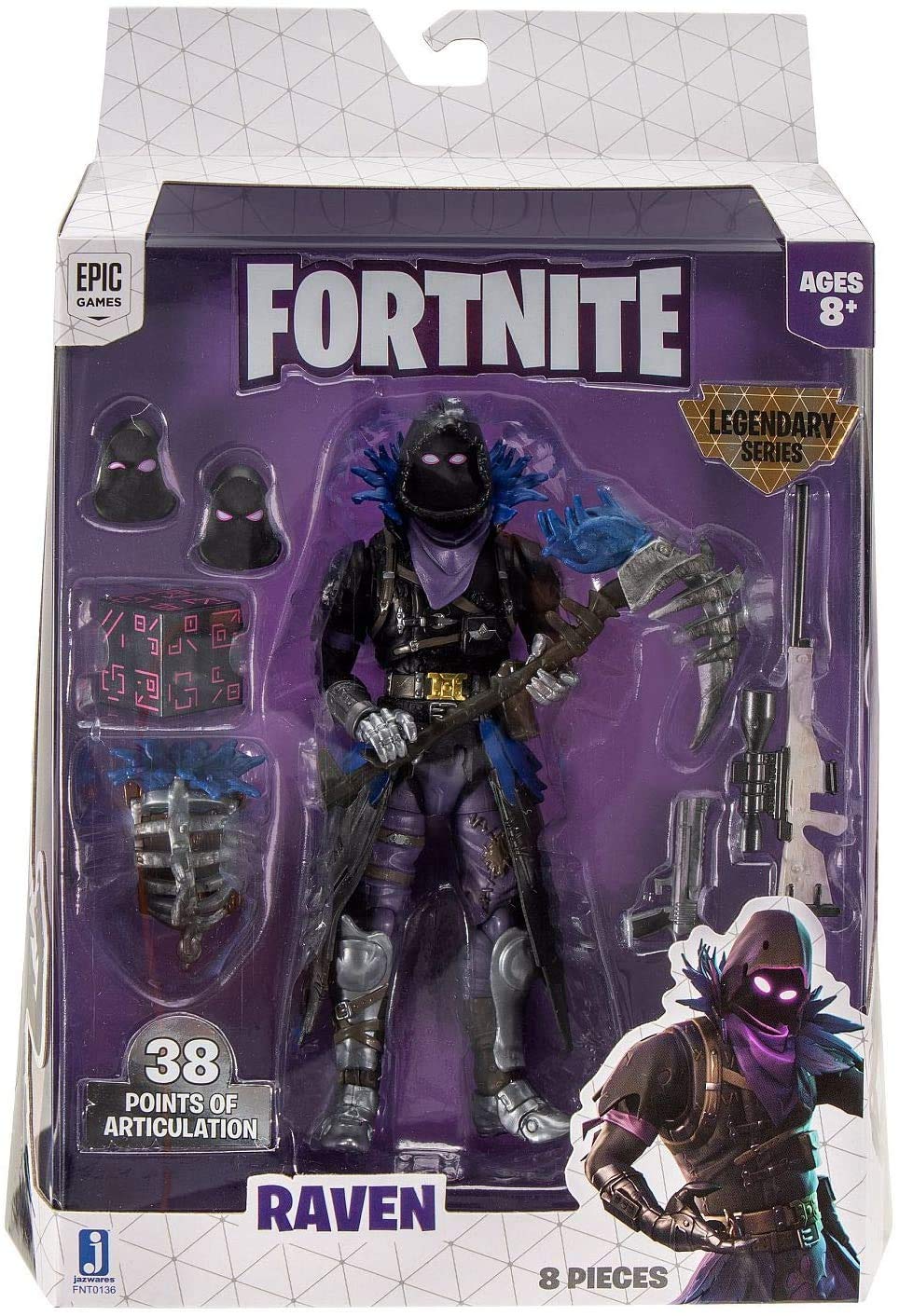 フォートナイト　レイブンフィギュア Amazon | フォートナイト レイブン おもちゃ フィギュア 人形 Fortnite